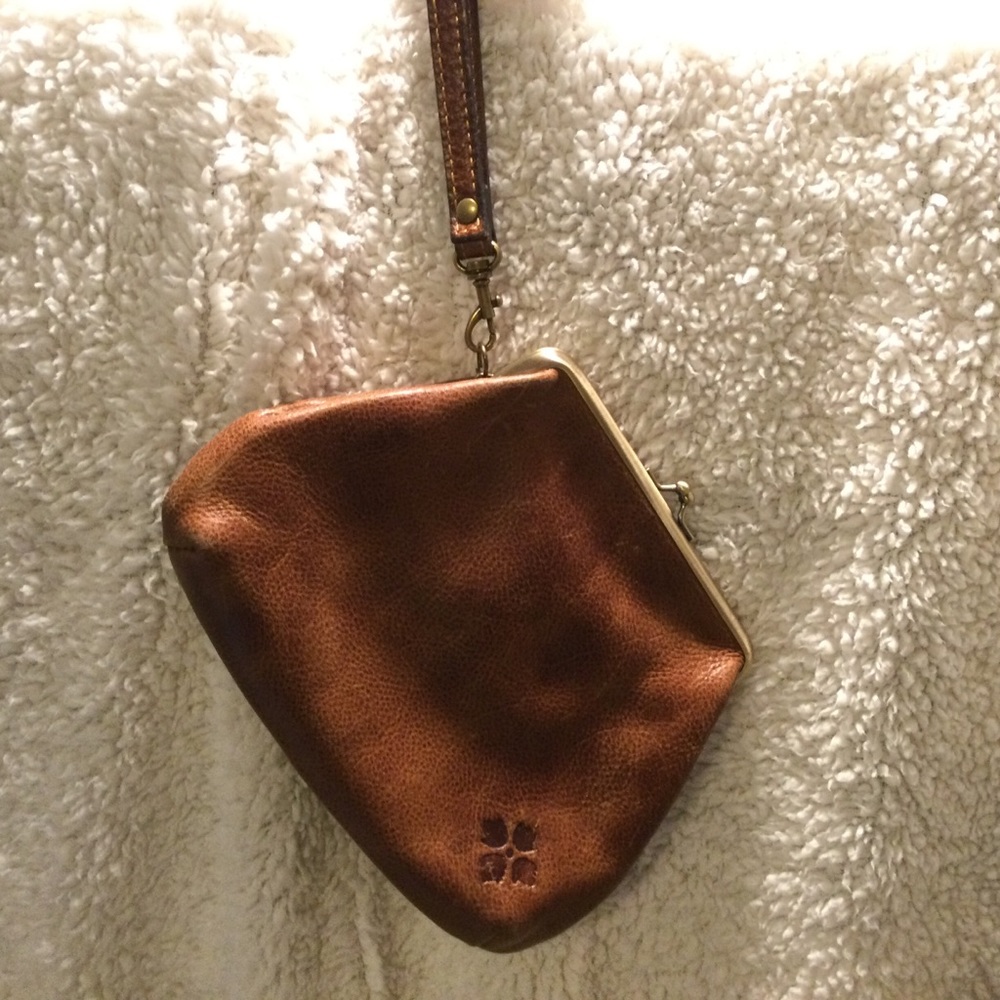 Patricia Nash Leather Wristlet